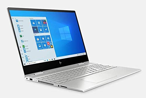 HP 2020 Newest Envy x360 Convertible 15.6-inch Full HD Touchscreen Laptop, 10th gen Intel Quad-Core i5-10210, 8GB DDR4 Memory, 512GB PCIe NVMe SSD, Webcam, Wi-Fi, Bluetooth, Windows 10 Home, Silver