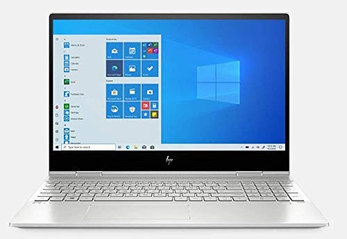 HP 2020 Newest Envy x360 Convertible 15.6-inch Full HD Touchscreen Laptop, 10th gen Intel Quad-Core i5-10210, 8GB DDR4 Memory, 512GB PCIe NVMe SSD, Webcam, Wi-Fi, Bluetooth, Windows 10 Home, Silver