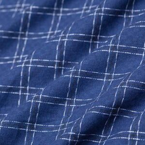 Cotton Blue Plaid Fabric by The Yard DIY Cotton Craft Sewing Fabric Decorative Fabric for Upholstery and Home Accents, 1 Yards，57"x36"