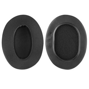 Geekria Sport Extra Thick Cooling Gel Replacement Ear Pads for Sony MDR-1ABT, MDR-1RBT, MDR-1RNC Headphones Ear Cushions, Headset Earpads, Ear Cups Repair Parts (Black)