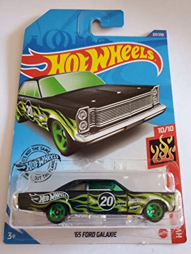 Hot Wheels 2020 Hw Flames '65 Ford Galaxie, Black 221/250