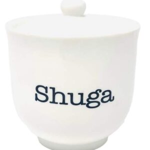 Twerp Sugar Bowl | Cute Ceramic Shuga Dish with Lid | Perfect Hostess Gift or Housewarming Gift