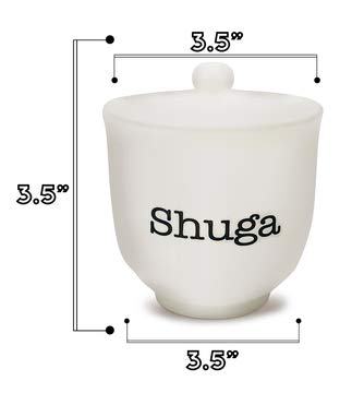 Twerp Sugar Bowl | Cute Ceramic Shuga Dish with Lid | Perfect Hostess Gift or Housewarming Gift