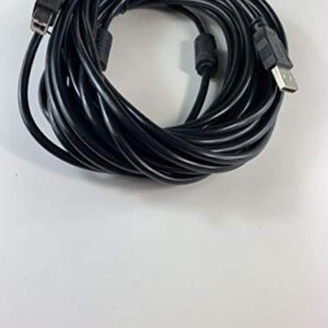 OMNIHIL 30 Feet Long High Speed USB 2.0 Cable Compatible with TSC ME240 Thermal Transfer Barcode Printer