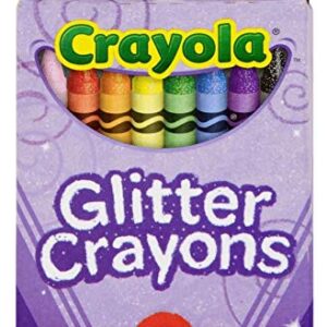 Crayola Glitter Crayons 8 Count