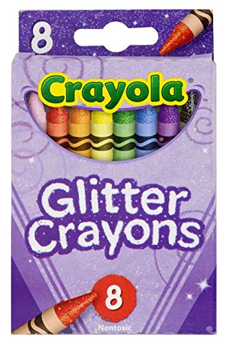 Crayola Glitter Crayons 8 Count