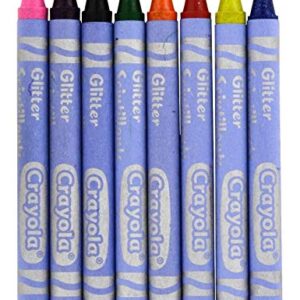 Crayola Glitter Crayons 8 Count