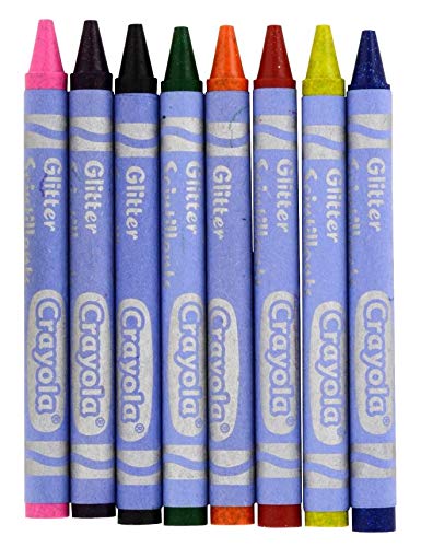 Crayola Glitter Crayons 8 Count