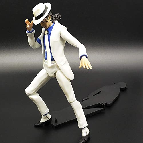 Singer Jackson Figure Smooth Criminal Anti-Gravity Lean Michael Action Figure Figurine Doll Toy