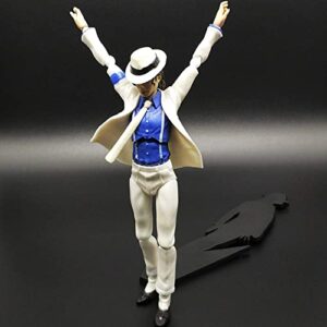 Singer Jackson Figure Smooth Criminal Anti-Gravity Lean Michael Action Figure Figurine Doll Toy