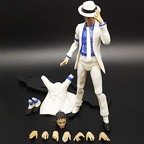 Singer Jackson Figure Smooth Criminal Anti-Gravity Lean Michael Action Figure Figurine Doll Toy