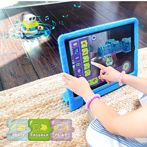 PAI TECHNOLOGY BOTZEES Coding Robots for Kids, Remote Control Robot, STEM Toys, Gift for Boys and Girls Age 4+ (APP Based, iOS, Android and Kindle Fire Compatible)