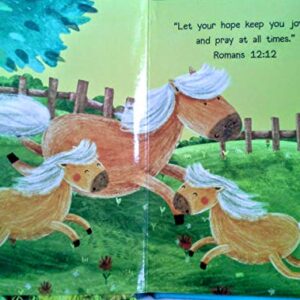 Little Blessings Be Joyful, Be Patient, Faith is Strong, and Love is Kind Board Books - Set of 4