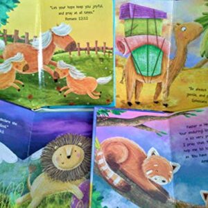 Little Blessings Be Joyful, Be Patient, Faith is Strong, and Love is Kind Board Books - Set of 4