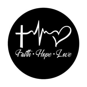 Faith Hope and Love - for Women - Christian Bible Verse PopSockets PopGrip: Swappable Grip for Phones & Tablets