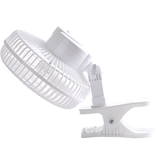 Genesis A1CLIPFANWHITE-6PK clip fan white, 6 inch, 6 Piece