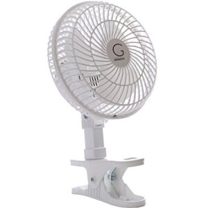 Genesis A1CLIPFANWHITE-6PK clip fan white, 6 inch, 6 Piece