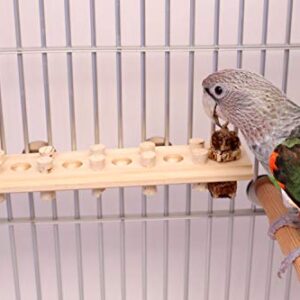 Woodberry - Medium Bolt-On Parrot Toy