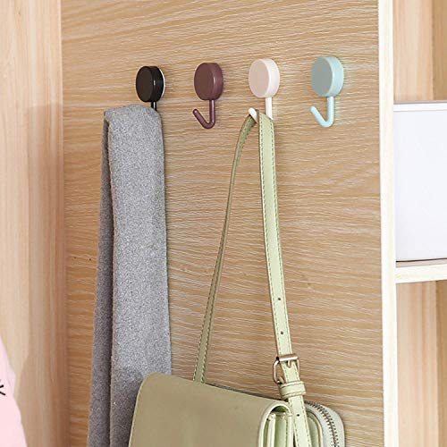 40 Pack ,Wall Hooks for Hanging, Self adhesive hooks Removable wall hangers Hooks for Office Bathroom Kitchen Waterproof and Oil Proof Without Nails