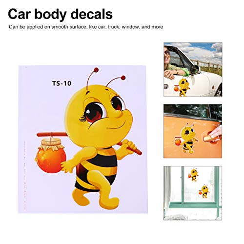 EXCEART 3 pcs Bees Cutouts Stickers Bulletin Board Bumblebee Cutouts Bumblebee Classroom Decor Stickers for Classroom Decorations