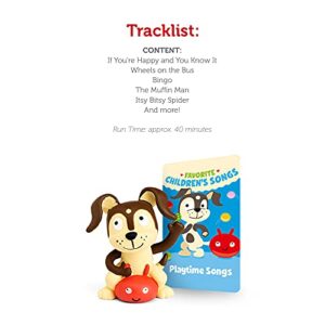 Tonies Playtime Puppy Audio Play Character with Playtime Songs