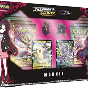 Pokemon TCG: Champion's Path Premium Collection- Marnie, Multicolor