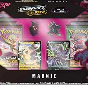 Pokemon TCG: Champion's Path Premium Collection- Marnie, Multicolor