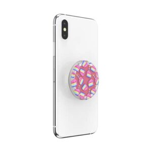 PopSockets Lip Balm Phone Grip with Expanding Kickstand, PopLips, PopSockets for Phone - Birthday Cake