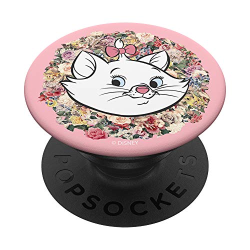 Disney Aristocats Marie Floral Portrait PopSockets Swappable PopGrip