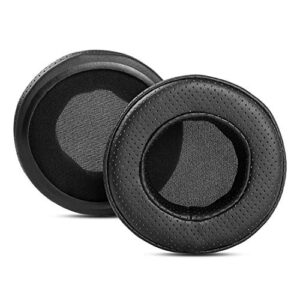 upgrade replacement earpads compatible with insignia ns-whp314 headset perforated memory foam cushions