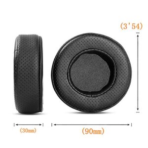 Upgrade Replacement Earpads Compatible with Insignia NS-WHP314 Headset Perforated Memory Foam Cushions