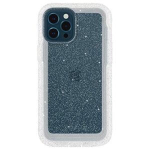 pelican - voyager series - case for iphone 12 pro max (5g) - military drop protection - 6.7 inch - sparkle