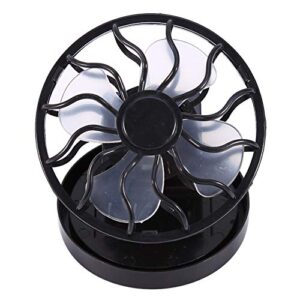 solar fan, electric mini clip-on solar fan air conditioner cooling cell fan for outdoor home travel camping hiking cooling ventilation