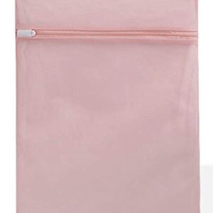 Down Unders Laundry Bag in Blush Pink