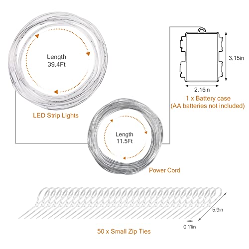 LED Trampoline Lights，Remote Control Trampoline Rim LED Light for 12Ft Trampoline, 16 Color Change by Yourself, Waterproof，Super Bright to Play at Night Outdoors, Good Gift for Kids