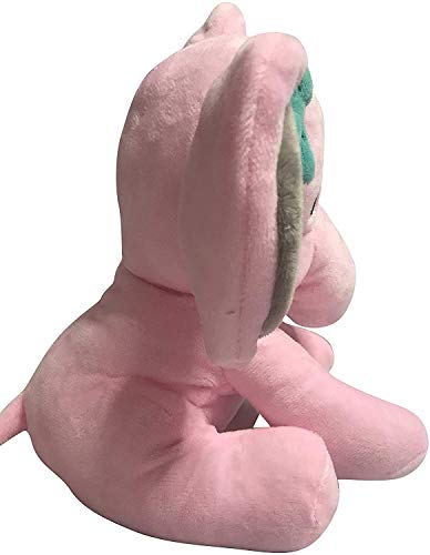 GRIFIL ZERO Elephant Stuffed Animal Plush Toy for Babies Nursery Room Decor 9 inch (Pink)