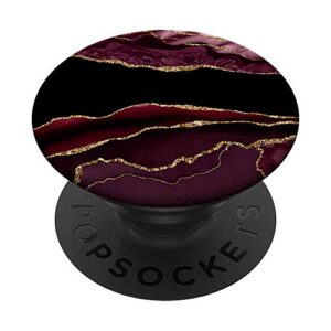 maroon popsockets grip and stand for phones and tablets