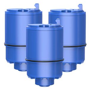 overbest nsf certified water filter, replacement for pur® rf9999®, rf-3375 faucet water filter, pur® faucet model fm-2500v, fm-3700, pfm150w, pfm350v, pfm400h, pfm450s, pur-0a1 (pack of 3)