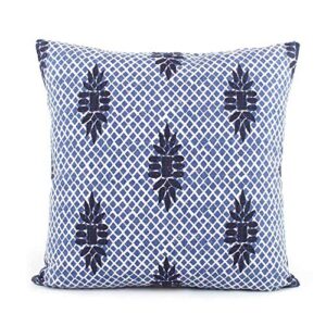 manggou indigo blue chinoiserie home decorative cushion cover decoration pillow cover throw pillow accent pillow pillow sham pillow