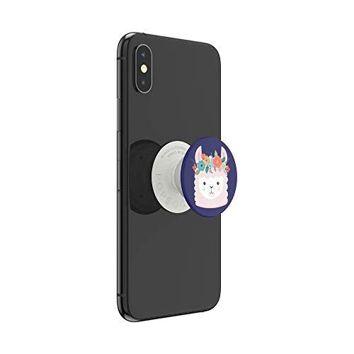 PopSockets PopTop (Top only. Base Sold Separately.): Swappable Top for PopGrip Bases, PopGrip Slide, Otter+Pop & PopWallet+ - Princess Llama