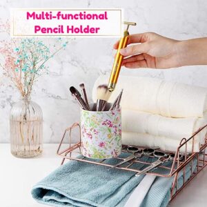 VIBRANZ LAB Pen Holder for Desk Cute Pencil Holder for Desk Makeup Brush Holders Pen Organizer for Desk Cute Stationary Organizer Makeup Brush Organizer Desk Organizers and Accessories Pencil Cup