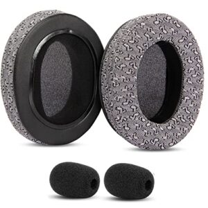 hs35 hs45 yunyiyi ear cushions ear pad compatible with corsair hs35 hs45 stereo gaming headset replacement earpads