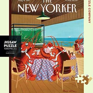 New York Puzzle Company - New Yorker Lobsterman's Special - 1000 Piece Jigsaw Puzzle