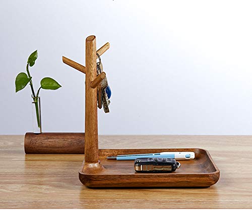 Key Holder Sakulaya Key Rack Desk Organizer Wood Decorative Entryway Key Organizer