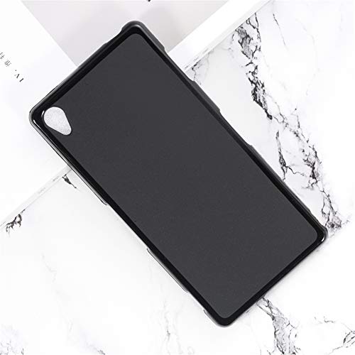 Shantime Sony Xperia Z3 Case, Scratch Resistant Soft TPU Back Cover Shockproof Silicone Gel Rubber Bumper Anti-Fingerprints Full-Body Protective Case Cover for Sony Xperia Z3 (Black)