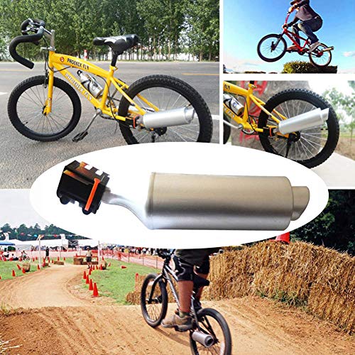 Bicycle Exhaust Sound System, Bike Motorcycle Spoke Turbo Exhaust Pipe System