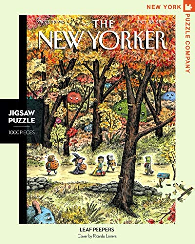 New York Puzzle Company - New Yorker Leaf Peepers - 1000 Piece Jigsaw Puzzle