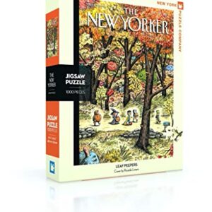 New York Puzzle Company - New Yorker Leaf Peepers - 1000 Piece Jigsaw Puzzle