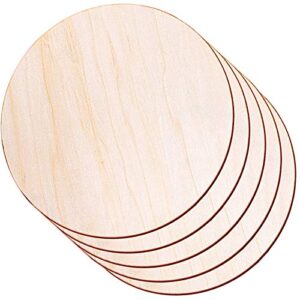 round wood discs for crafts, audab 5 pack 14 inch wood circles unfinished wood rounds wood plaque for crafts, door hanger, door design, wood burning