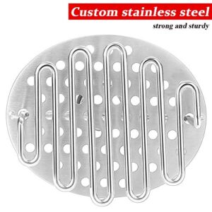 Potato Masher Stainless Steel, Potato Ricer, Potato Masher Hand, Masher Kitchen Tool, Ricer for Mashed Motatoes, Dual-Press Design